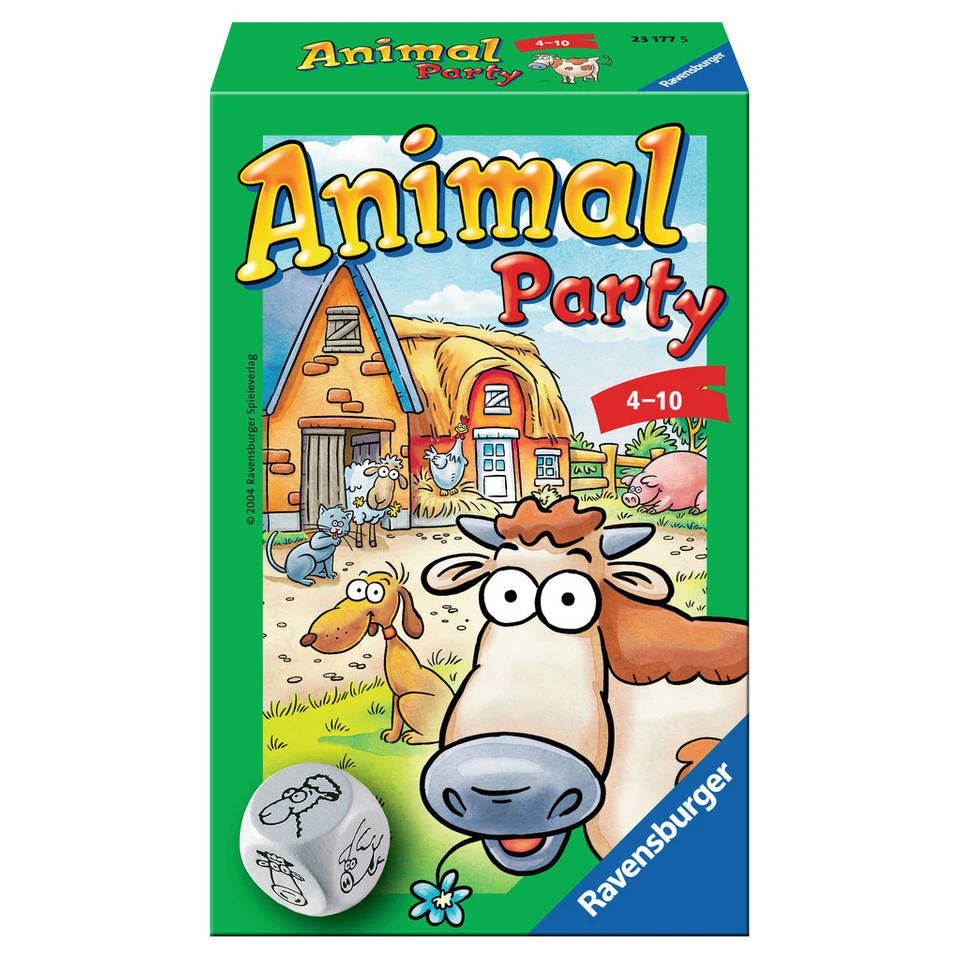 Ravensburger Animal Party Gezelschapsspel 4 Ravensburger Animal Party Gezelschapsspel - Afbeelding 2