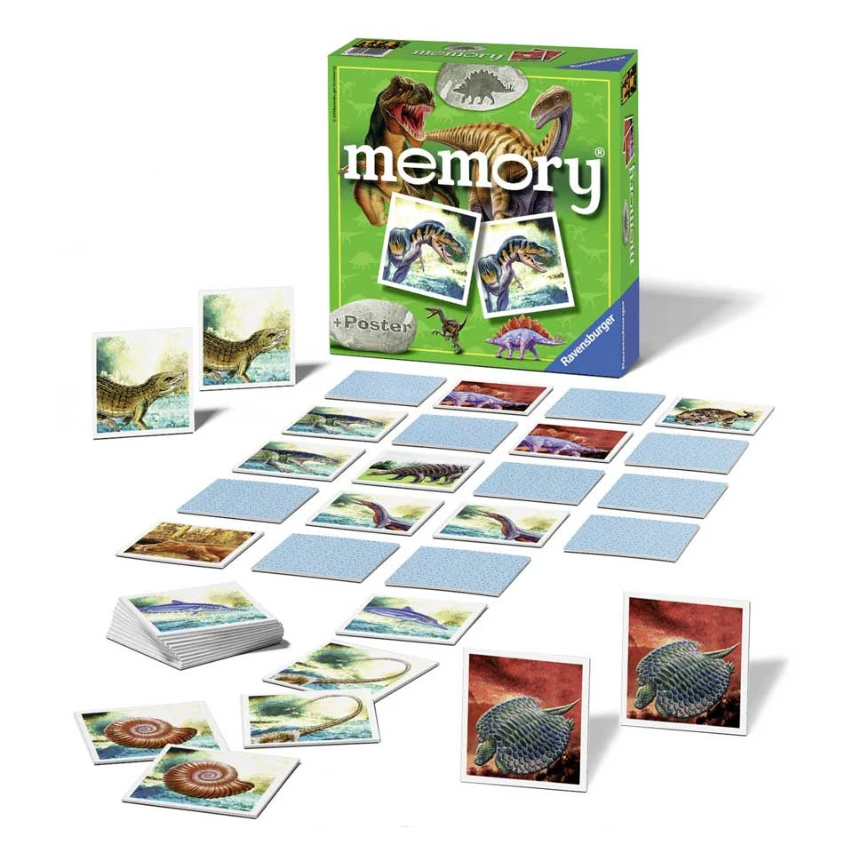Ravensburger Dinosauriër Memory 3 Ravensburger Dinosauriër Memory