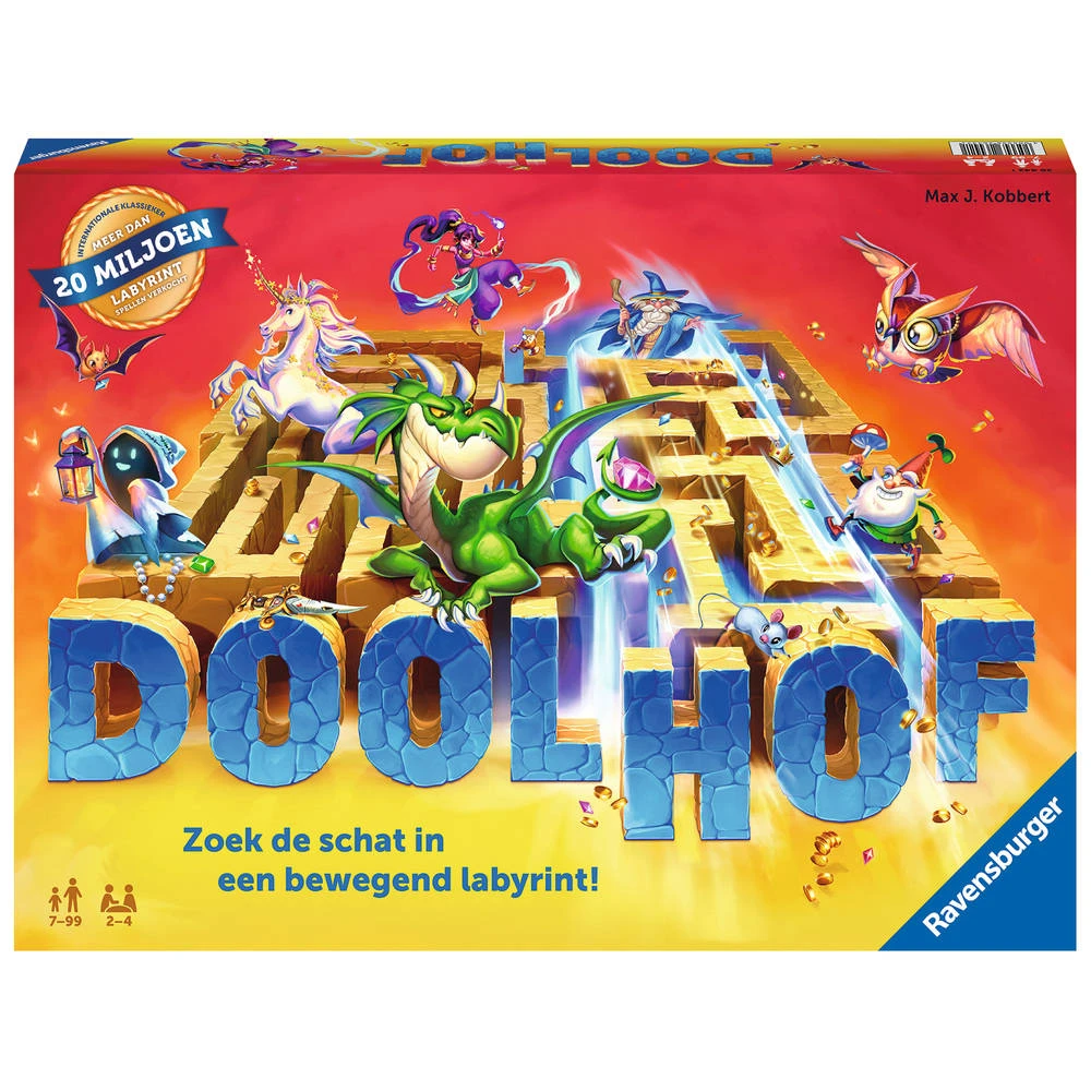 Ravensburger Doolhof Bordspel 4 Ravensburger Doolhof Bordspel - Afbeelding 2