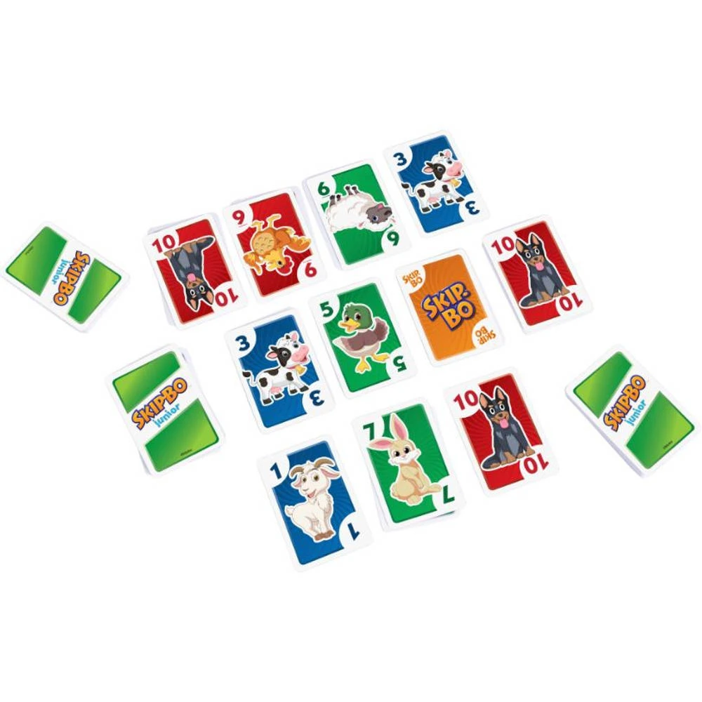Mattel Games Skip-Bo Junior 7 Mattel Games Skip-Bo Junior - Afbeelding 5