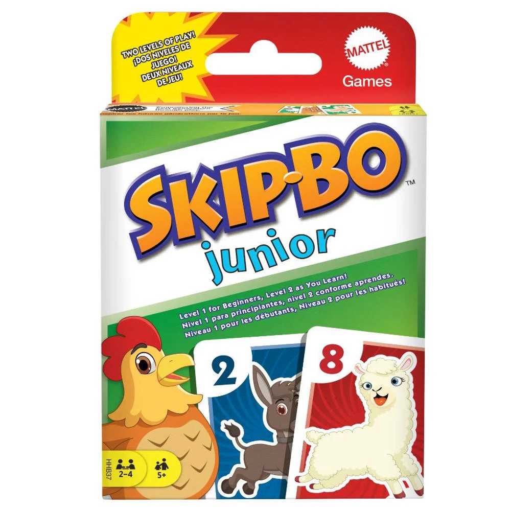 Mattel Games Skip-Bo Junior 3 Mattel Games Skip-Bo Junior
