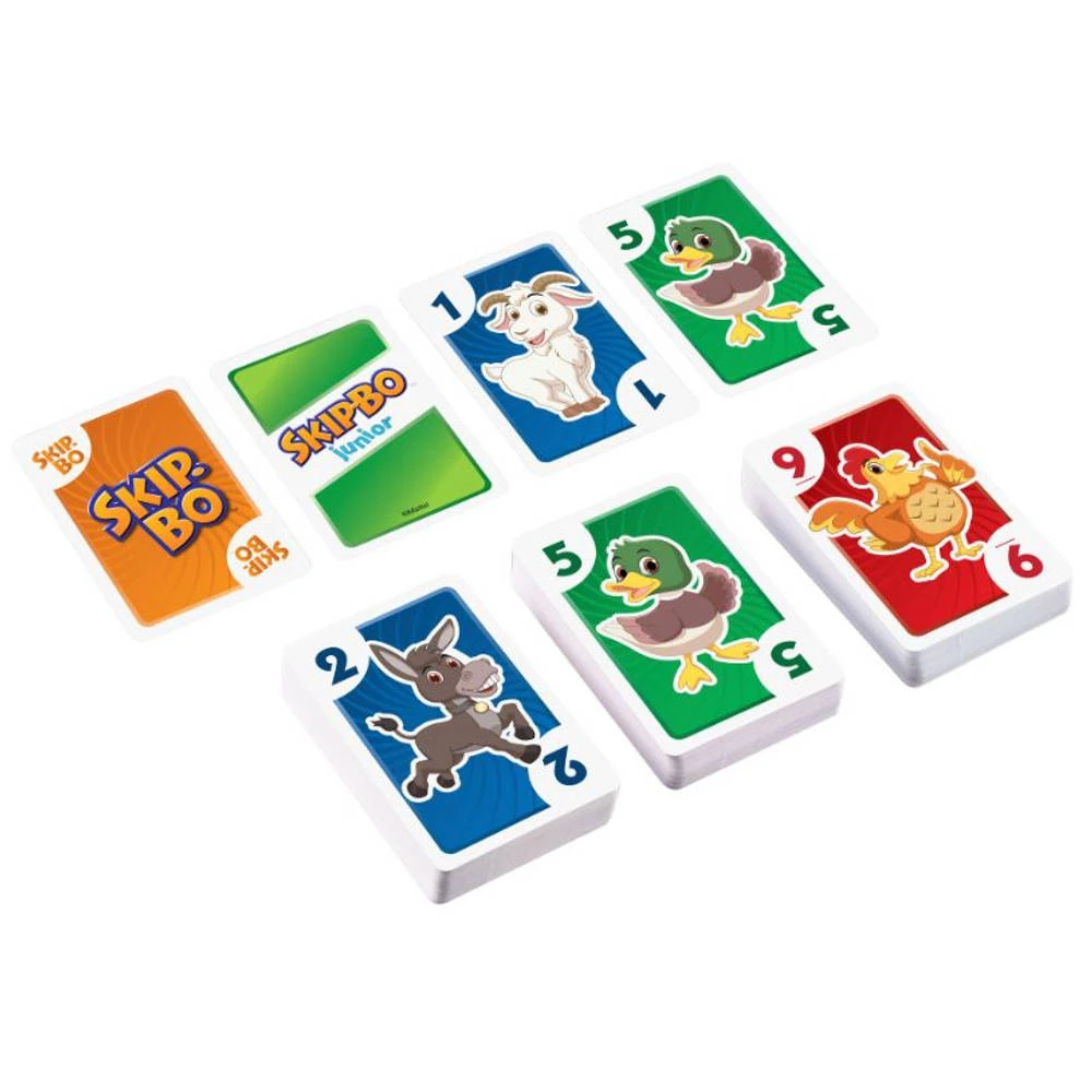 Mattel Games Skip-Bo Junior 8 Mattel Games Skip-Bo Junior - Afbeelding 6
