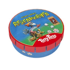 999 Games Tiny Tins: Regenwormen -Speelgoed Promotie 1375661