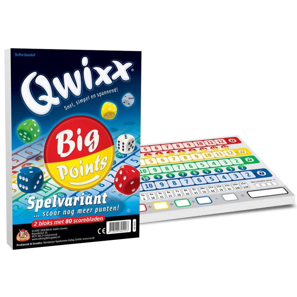 Qwixx Big Point 3 Qwixx Big Point