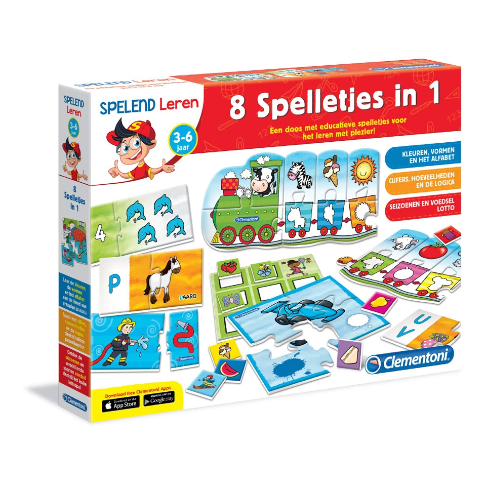 Clementoni 8 Spelletjes In 1 3 Clementoni 8 Spelletjes In 1