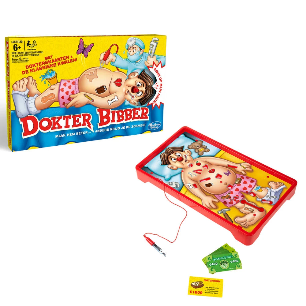 Hasbro Gaming Dokter Bibber 3 Hasbro Gaming Dokter Bibber