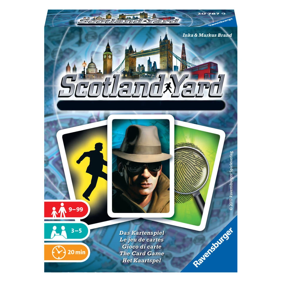 Ravensburger Scotland Yard Kaartspel 4 Ravensburger Scotland Yard Kaartspel - Afbeelding 2
