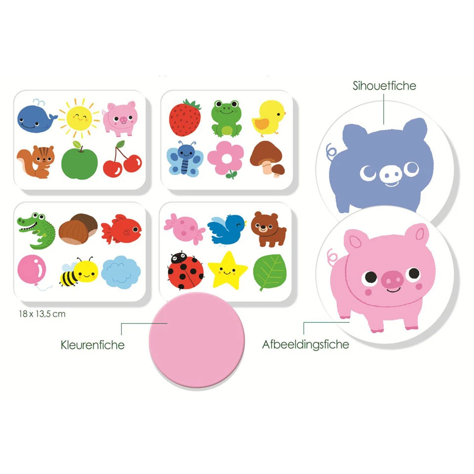 Jumbo Ik Leer Vormen & Kleuren 6 Leerzame Spelletjes 6 Jumbo Ik Leer Vormen & Kleuren 6 Leerzame Spelletjes - Afbeelding 4