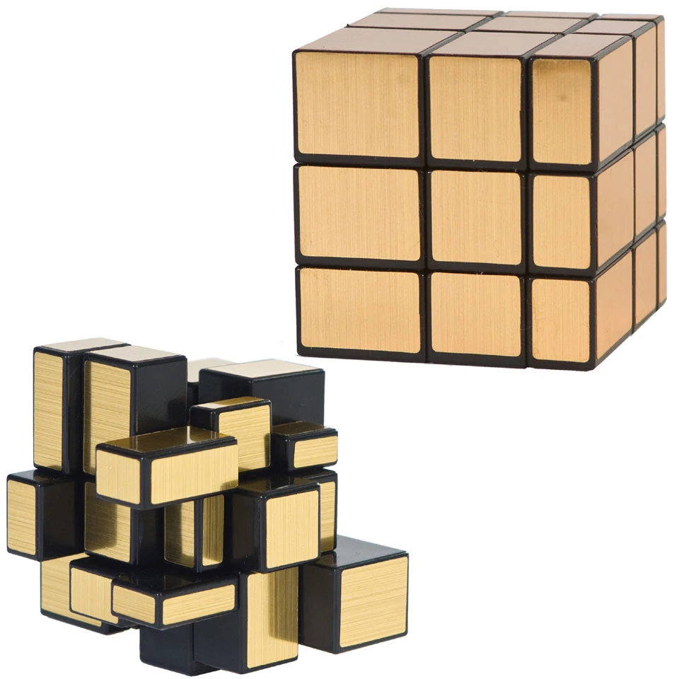 Magic Kubus Puzzel - Goudkleurig 3 Magic Kubus Puzzel - Goudkleurig