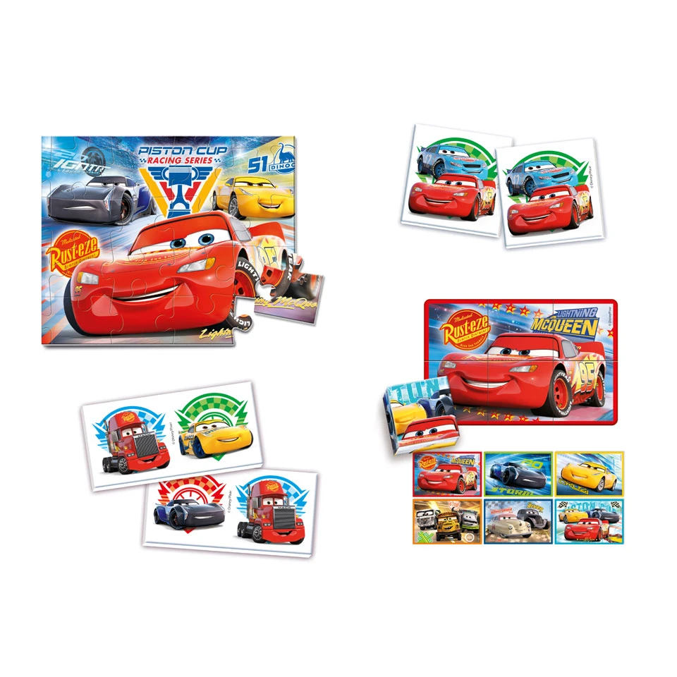 Clementoni Edukit 4 In 1 Cars 3 4 Clementoni Edukit 4 In 1 Cars 3 - Afbeelding 2