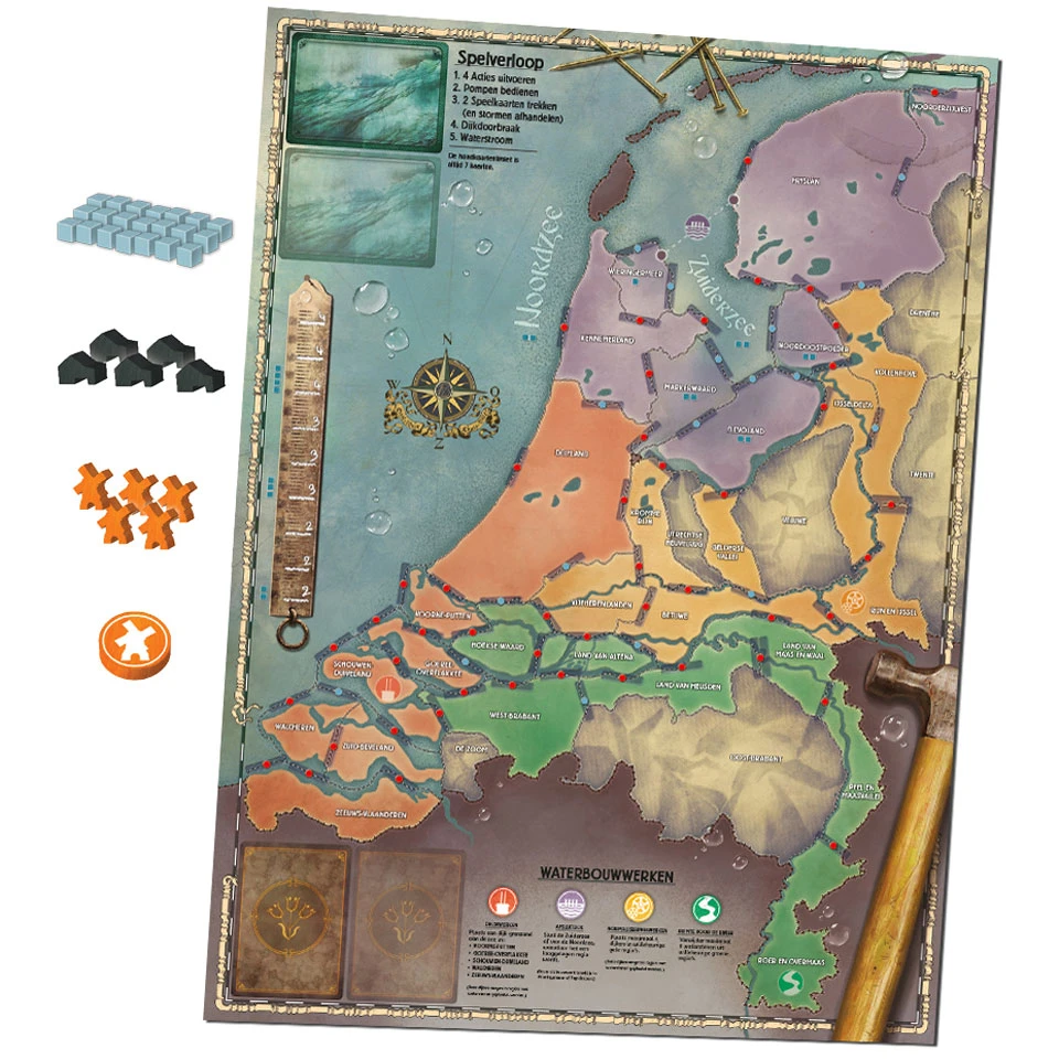 ASMODEE Pandemic: Rising Tide Verzamelaarseditie 5 ASMODEE Pandemic: Rising Tide Verzamelaarseditie - Afbeelding 3