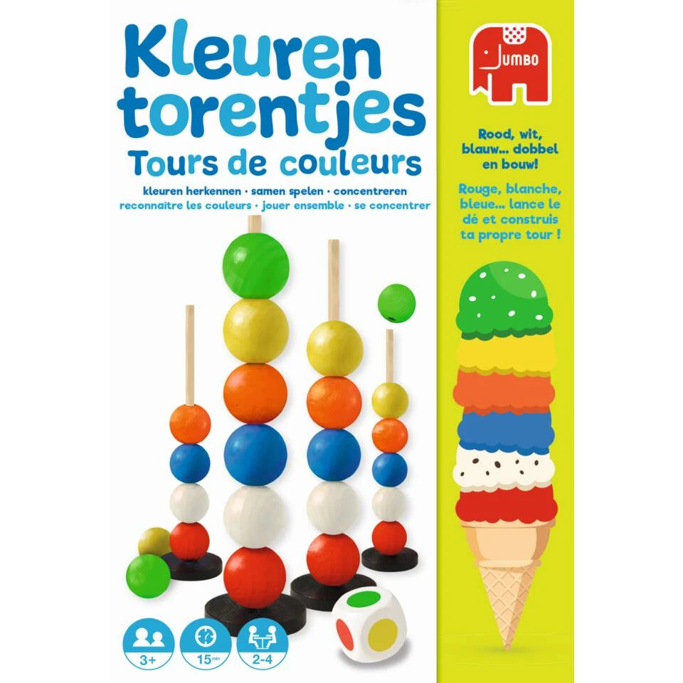 Jumbo Kleurentorentjes 5 Jumbo Kleurentorentjes - Afbeelding 3