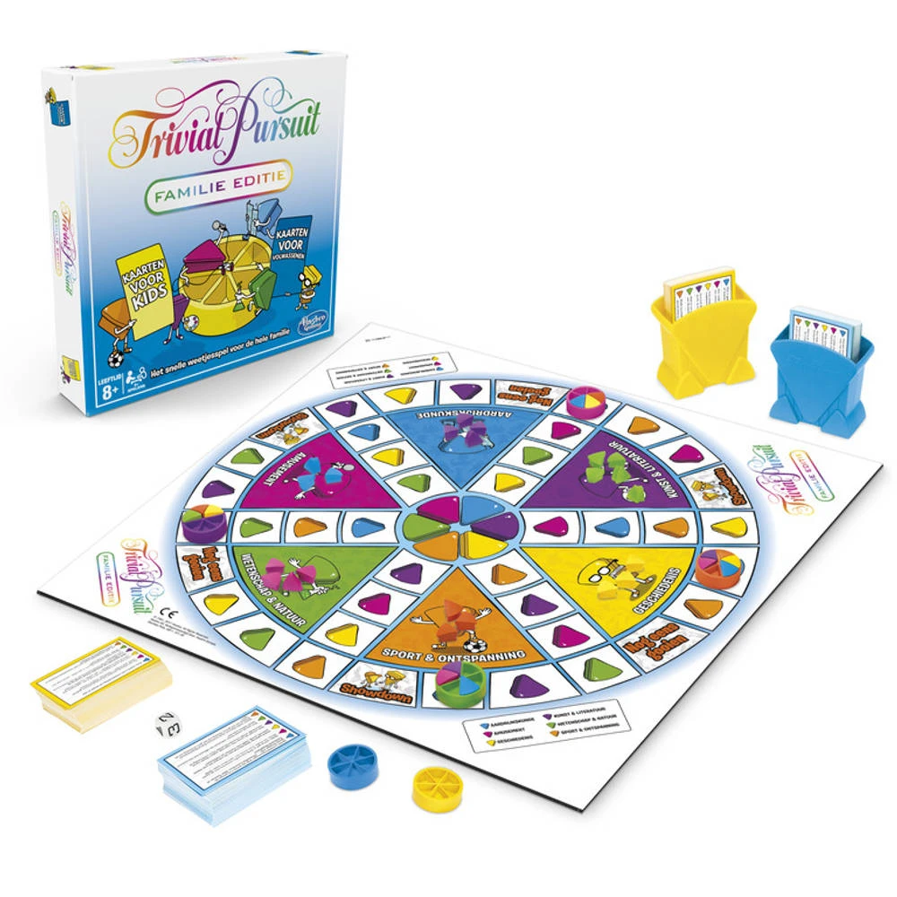 Hasbro Gaming Trivial Pursuit Familie Editie Gezelschapsspel 3 Hasbro Gaming Trivial Pursuit Familie Editie Gezelschapsspel