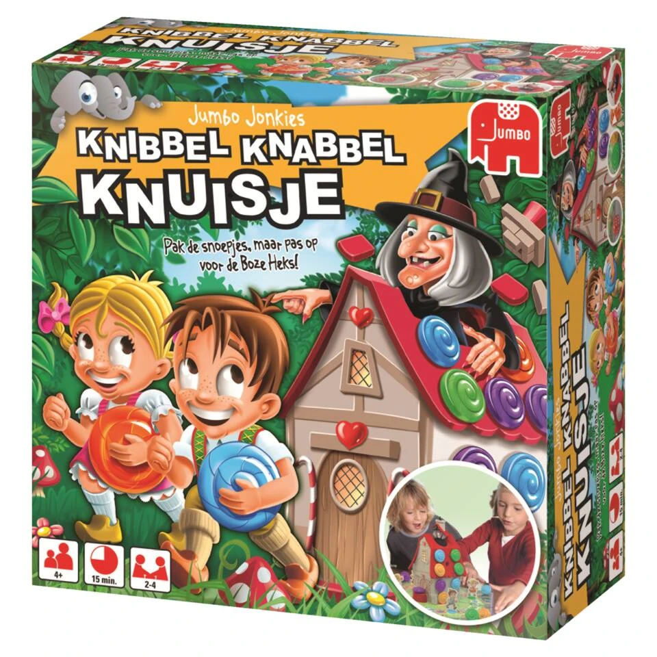 Jumbo Knibbel Knabbel Knuisje Bordspel 6 Jumbo Knibbel Knabbel Knuisje Bordspel - Afbeelding 4