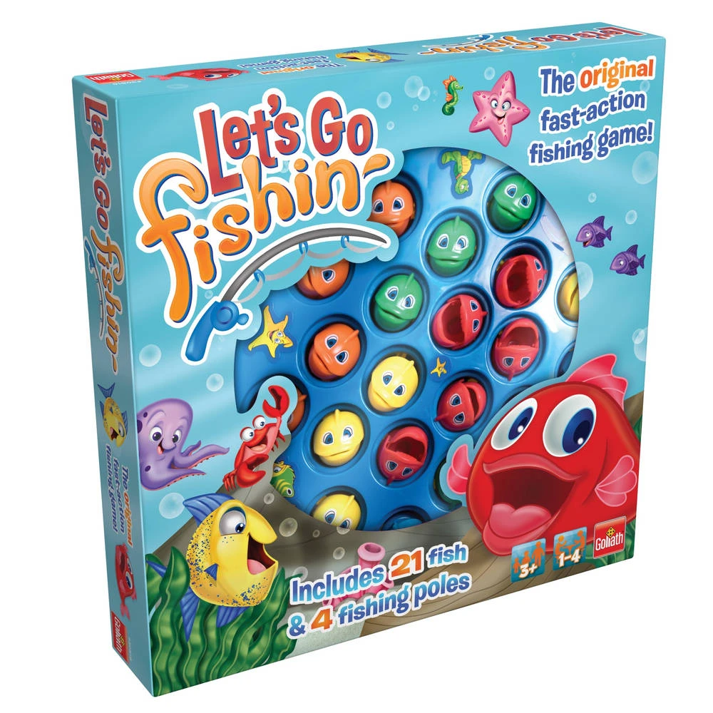Goliath Hengelspel: Let's Go Fishing Original 4 Goliath Hengelspel: Let's Go Fishing Original - Afbeelding 2