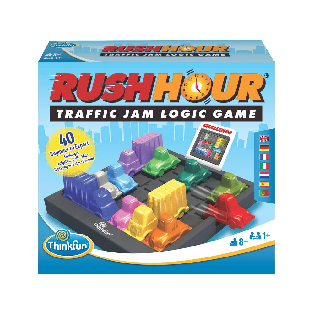Ravensburger ThinkFun Rush Hour 4 Ravensburger ThinkFun Rush Hour - Afbeelding 2