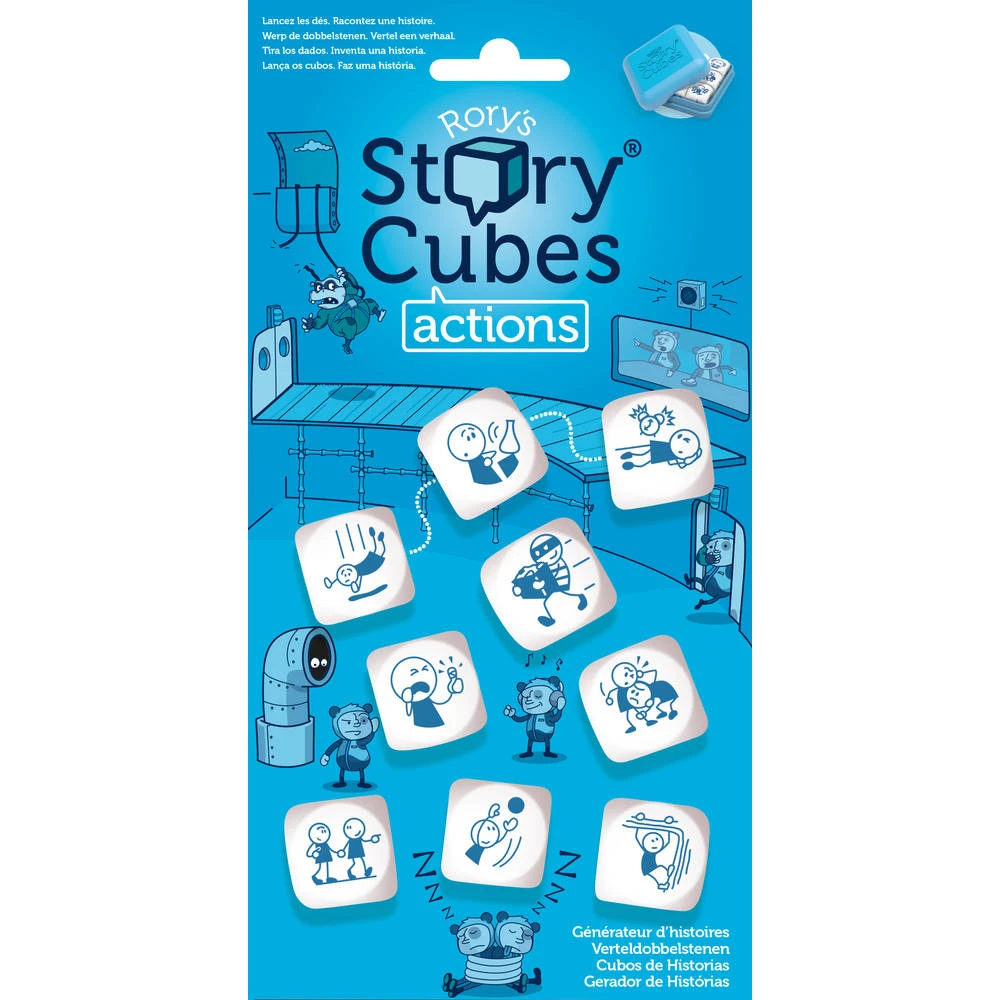 ASMODEE Rory’s Story Cubes Actions 4 ASMODEE Rory’s Story Cubes Actions - Afbeelding 2