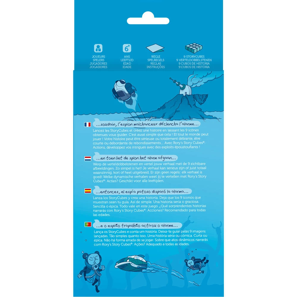 ASMODEE Rory’s Story Cubes Actions 7 ASMODEE Rory’s Story Cubes Actions - Afbeelding 5