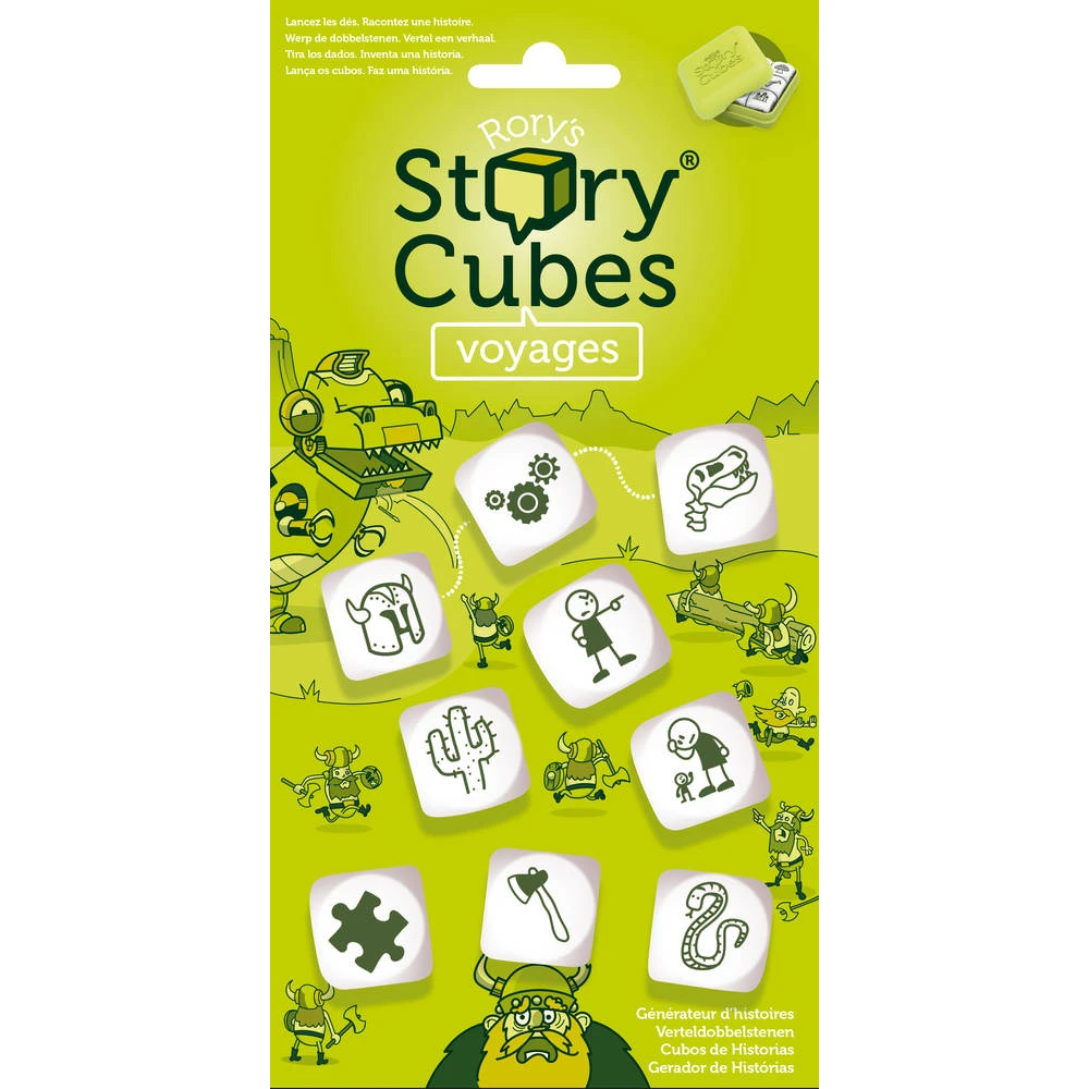 ASMODEE Rory’s Story Cubes Voyages 6 ASMODEE Rory’s Story Cubes Voyages - Afbeelding 4