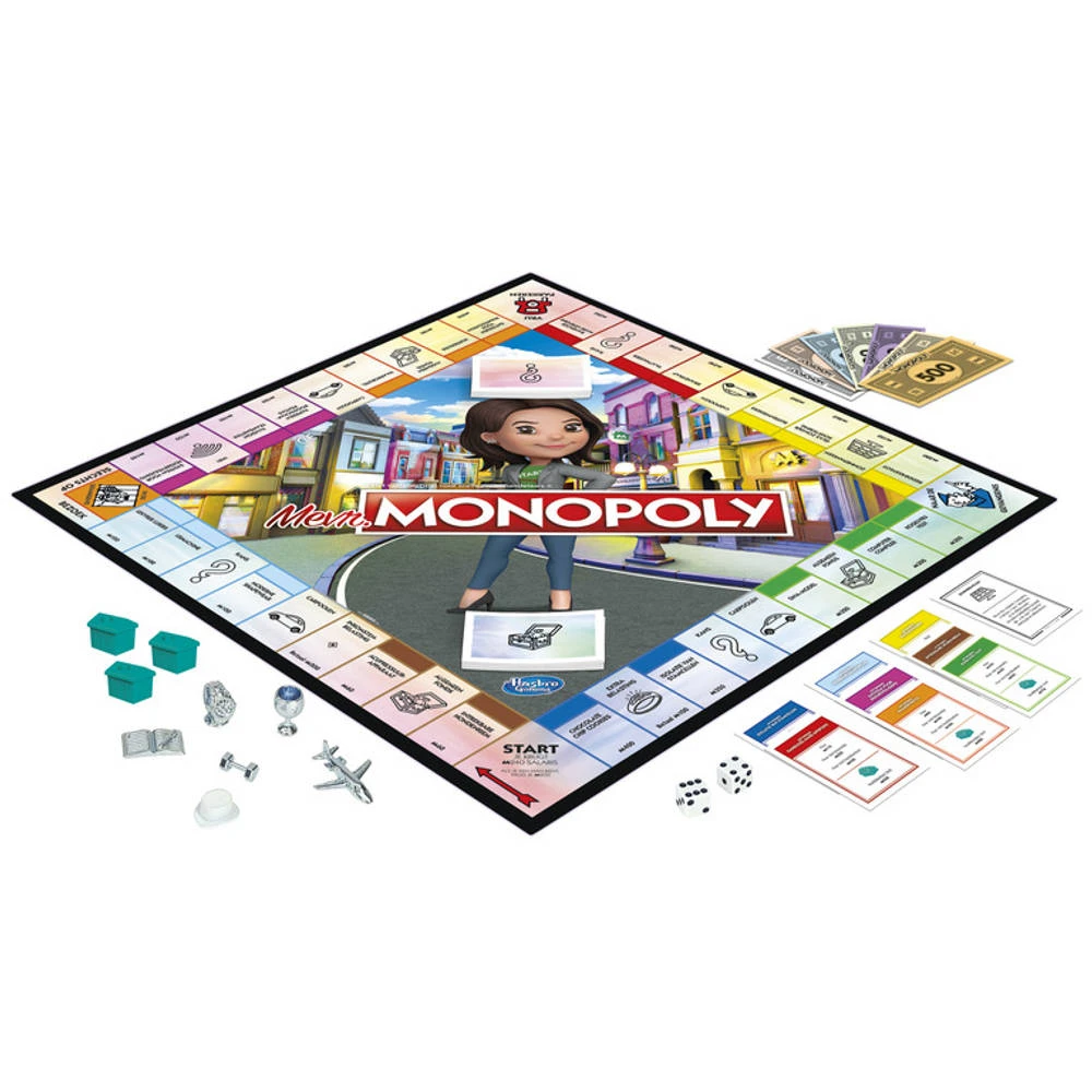 Hasbro Gaming Mevrouw Monopoly 6 Hasbro Gaming Mevrouw Monopoly - Afbeelding 4
