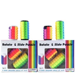 No Brand Draai- En Schuifpuzzel Duopack