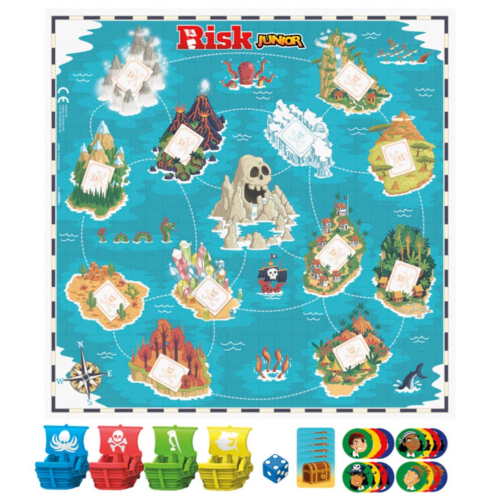Hasbro Gaming Risk Junior 5 Hasbro Gaming Risk Junior - Afbeelding 3