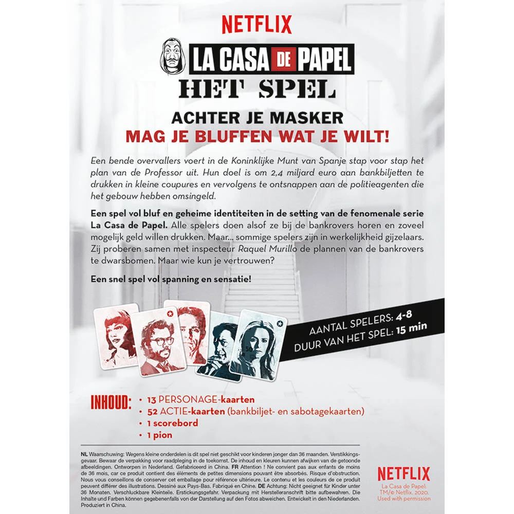 Jumbo La Casa De Papel Het Spel 6 Jumbo La Casa De Papel Het Spel - Afbeelding 4