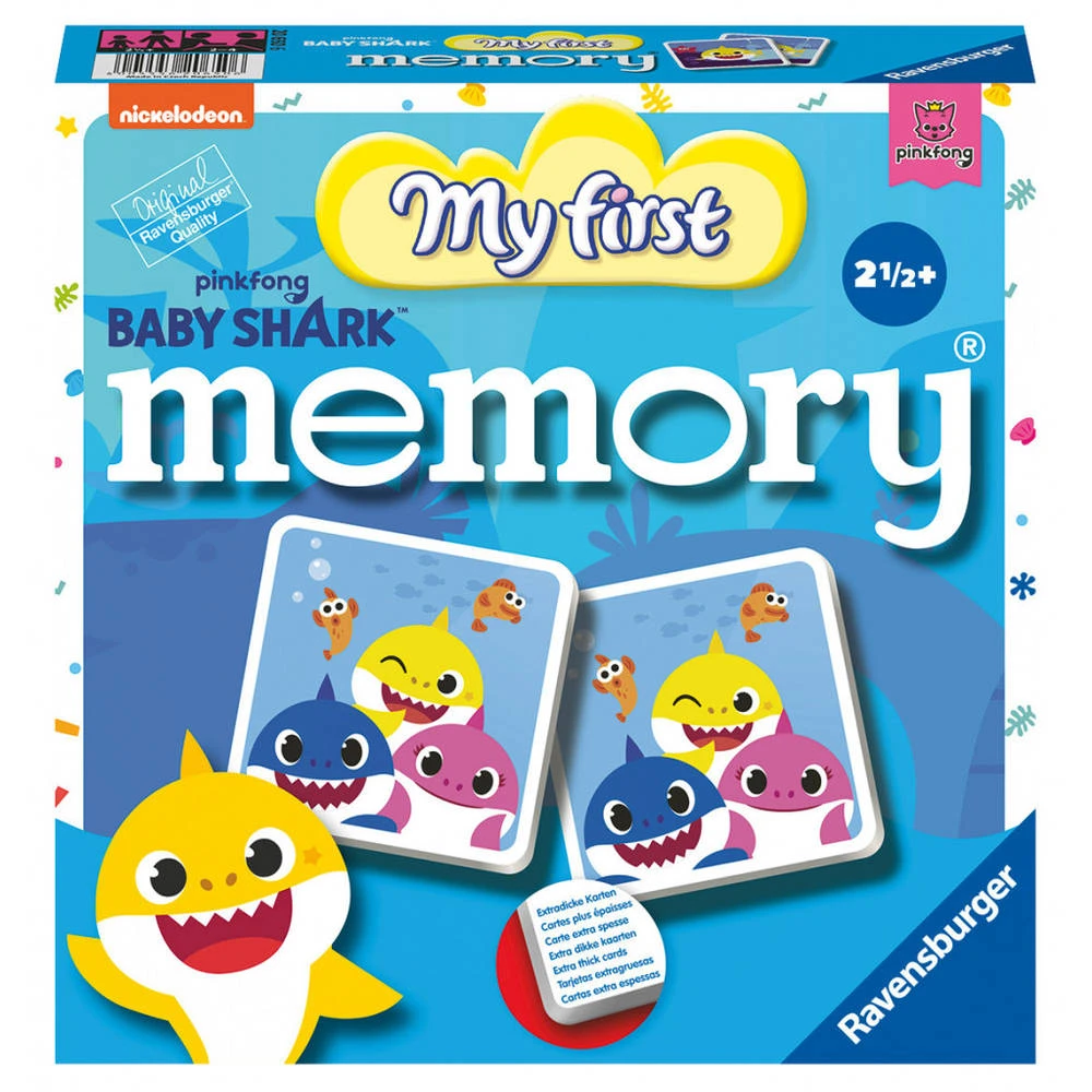 Ravensburger Baby Shark First Memory 4 Ravensburger Baby Shark First Memory - Afbeelding 2