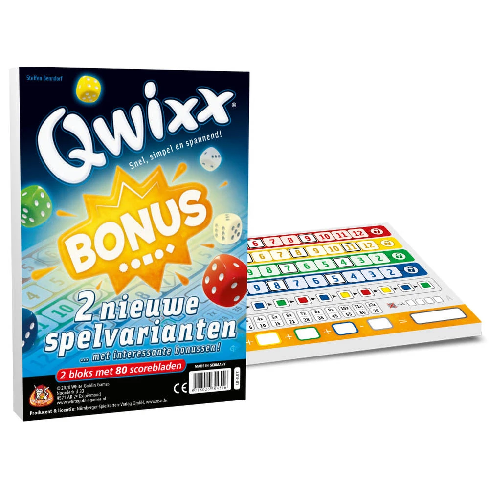 Qwixx Bonus 3 Qwixx Bonus