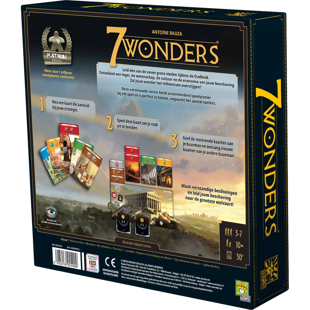 ASMODEE 7 Wonders 6 ASMODEE 7 Wonders - Afbeelding 4