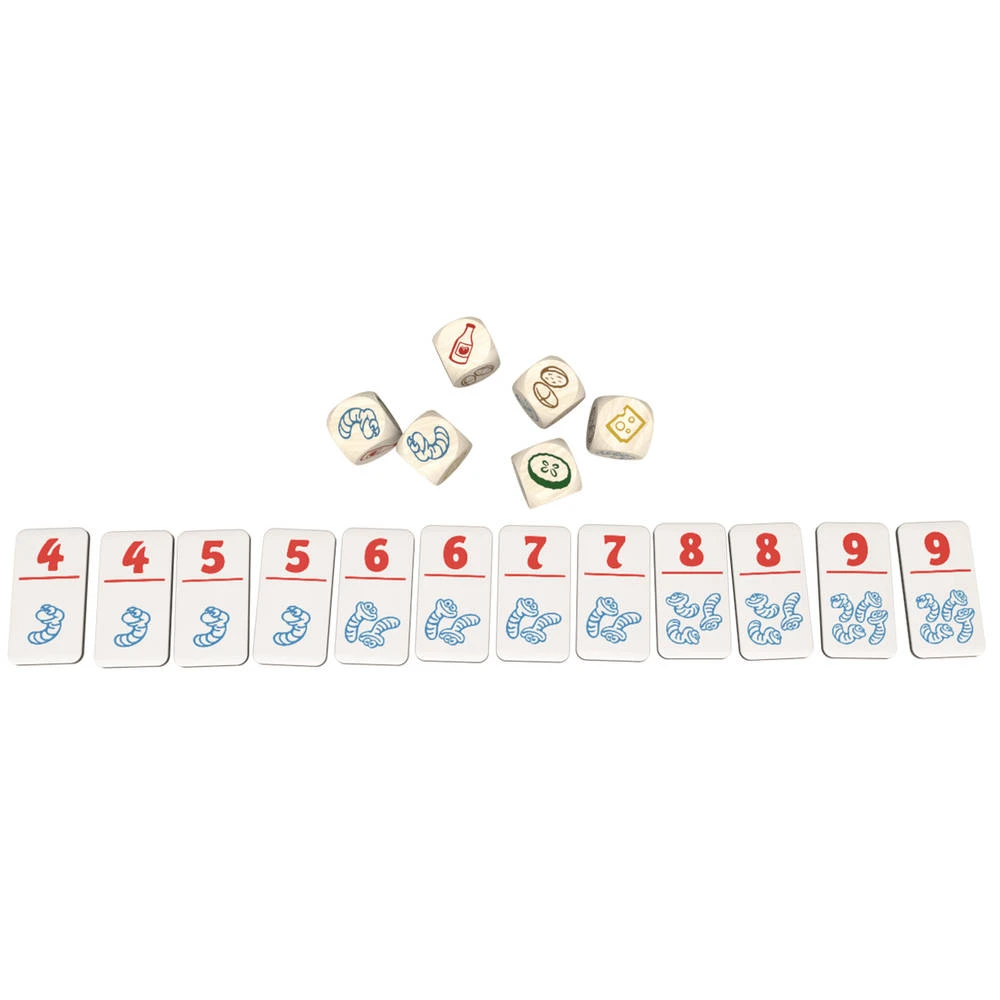 999 Games Regenwormen Junior (A13) 5 999 Games Regenwormen Junior (A13) - Afbeelding 3