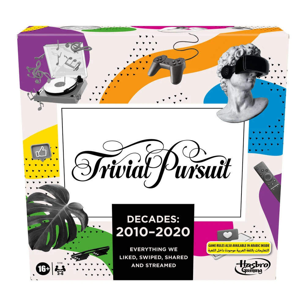 Hasbro Gaming Trivial Pursuit Decades 2010 - 2020 5 Hasbro Gaming Trivial Pursuit Decades 2010 - 2020 - Afbeelding 3