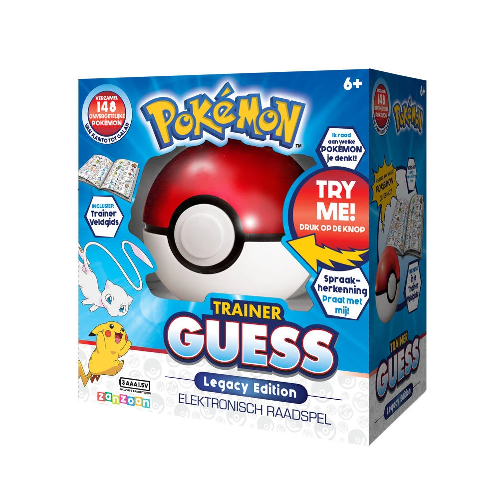 No Brand Pokémon Trainer Guess Legacy Editie 3 No Brand Pokémon Trainer Guess Legacy Editie