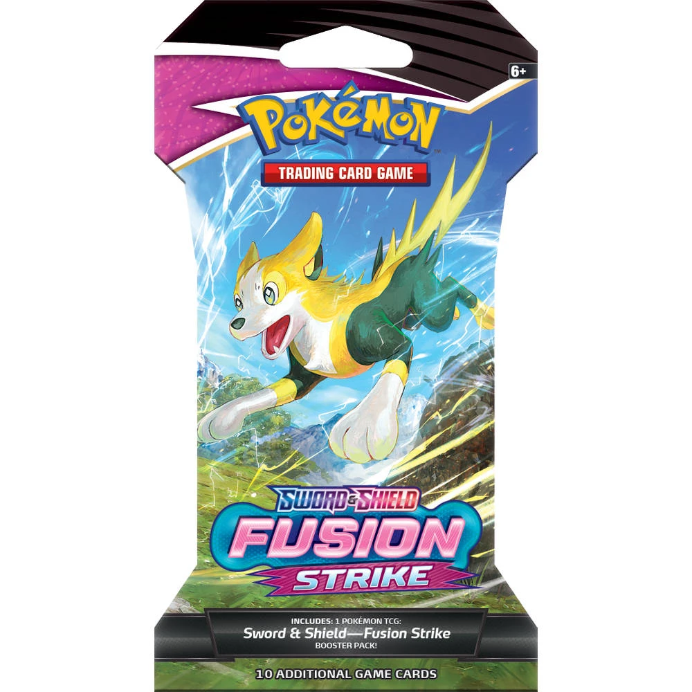 ASMODEE Pokémon Sword & Shield Fusion Strike Sleeved Booster 3 ASMODEE Pokémon Sword & Shield Fusion Strike Sleeved Booster