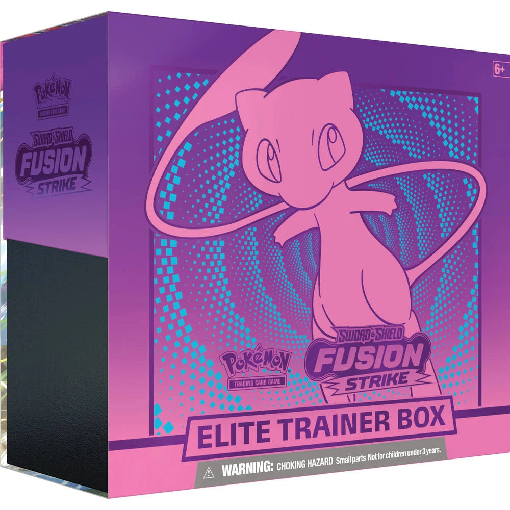 ASMODEE Pokémon Sword & Shield Fusion Strike Elite Trainer Box 3 ASMODEE Pokémon Sword & Shield Fusion Strike Elite Trainer Box