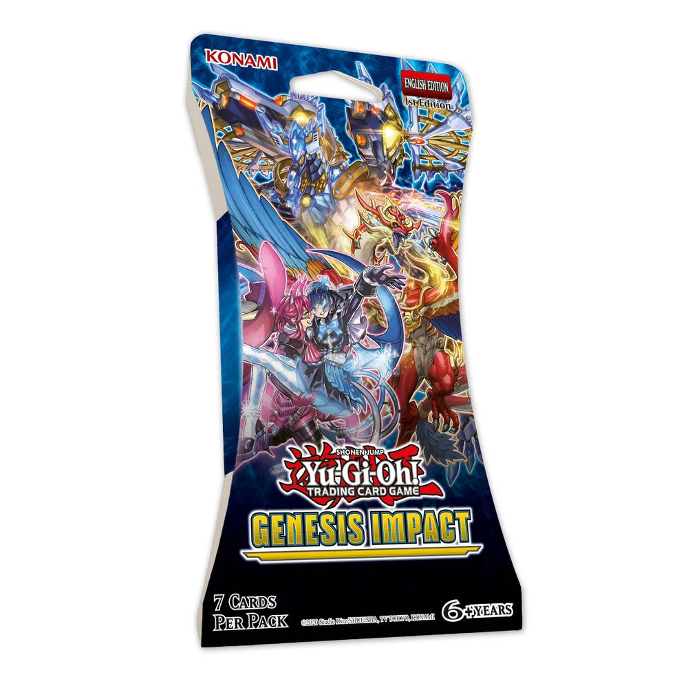 ASMODEE Yu-Gi-Oh! Genesis Impact Sleeved Booster 3 ASMODEE Yu-Gi-Oh! Genesis Impact Sleeved Booster