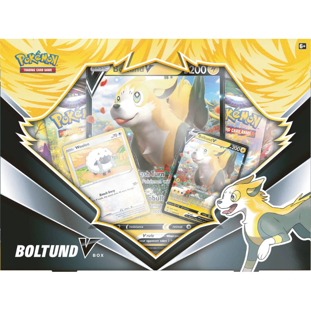 ASMODEE Pokémon TCG Boltund V Box 3 ASMODEE Pokémon TCG Boltund V Box