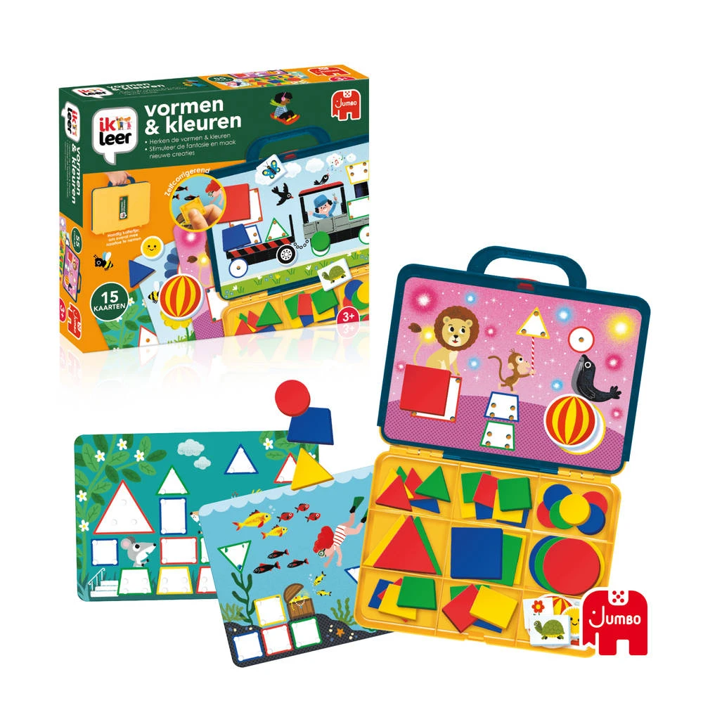 Jumbo Ik Leer Vormen En Kleuren Met 15 Opdrachtkaarten 3 Jumbo Ik Leer Vormen En Kleuren Met 15 Opdrachtkaarten