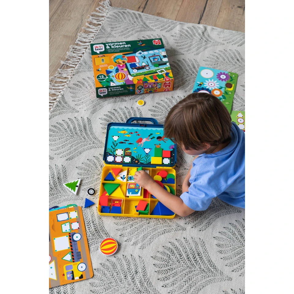 Jumbo Ik Leer Vormen En Kleuren Met 15 Opdrachtkaarten 8 Jumbo Ik Leer Vormen En Kleuren Met 15 Opdrachtkaarten - Afbeelding 6