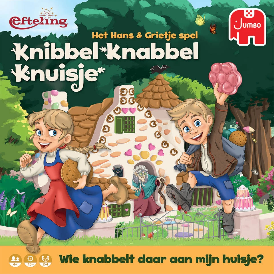 Jumbo Knibbel Knabbel Knuisje Efteling 4 Jumbo Knibbel Knabbel Knuisje Efteling - Afbeelding 2