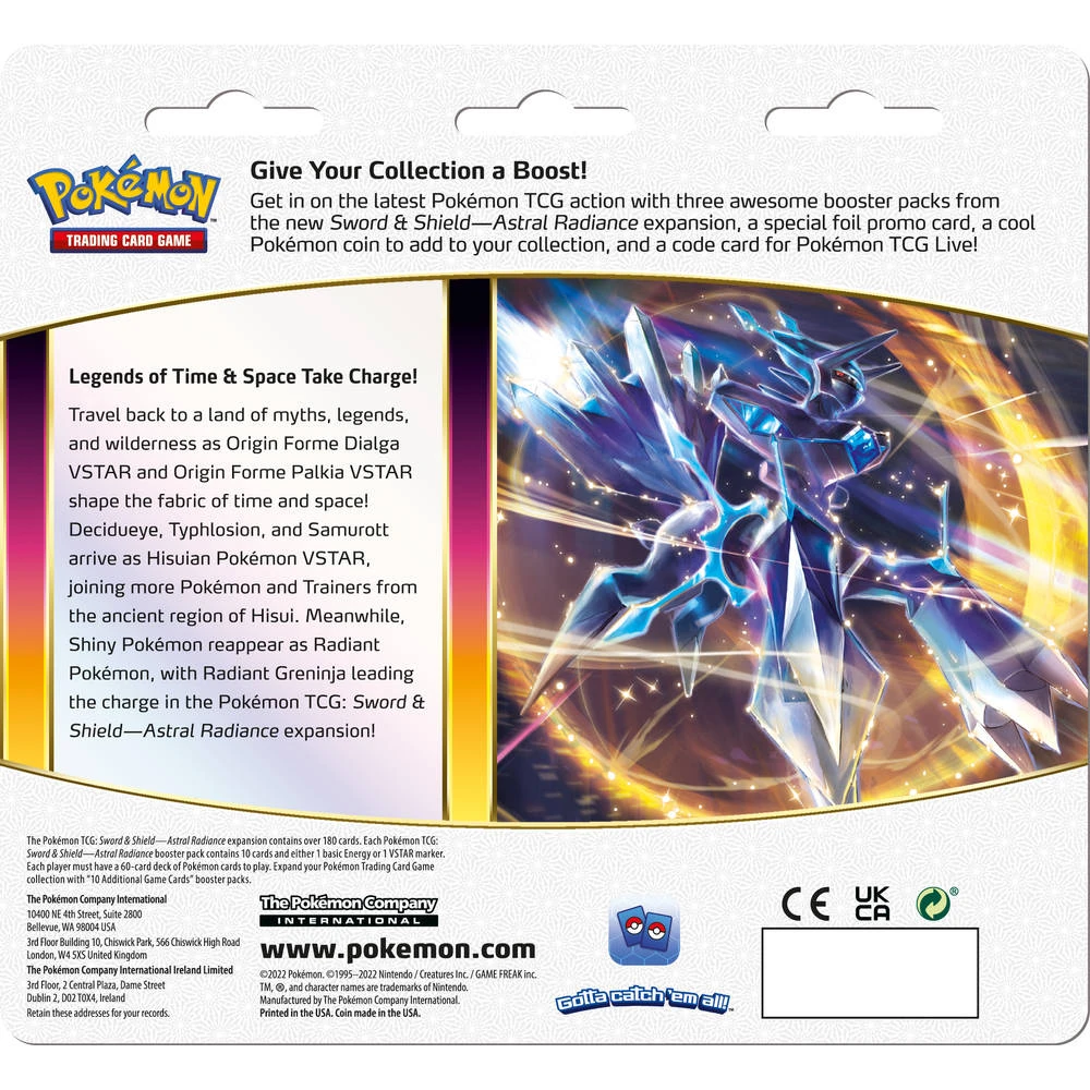 ASMODEE Pokémon TCG Sword & Shield: Astral Radiance 3BB Eevee 4 ASMODEE Pokémon TCG Sword & Shield: Astral Radiance 3BB Eevee - Afbeelding 2