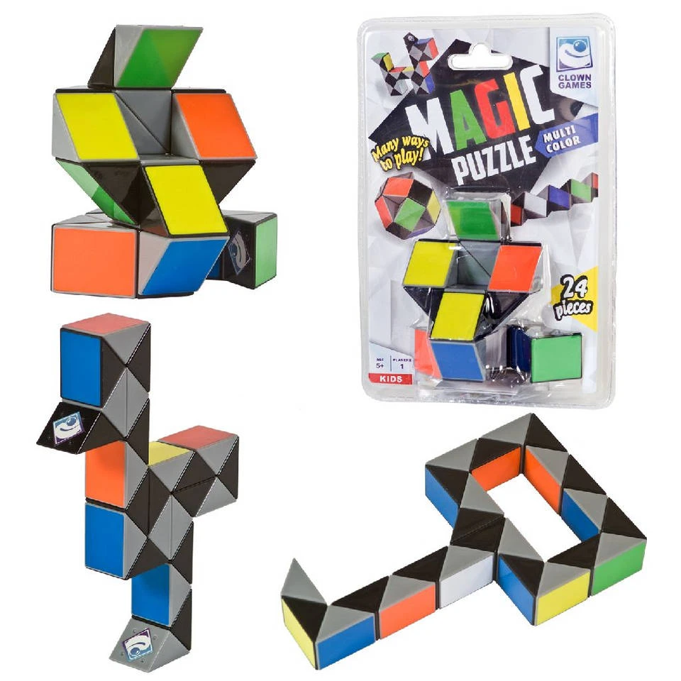 Clown Magic Puzzel 24-delig 3 Clown Magic Puzzel 24-delig
