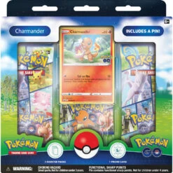 ASMODEE Pokémon Go TCG Pin Box Charmander -Speelgoed Promotie 1993112 2ebe2094