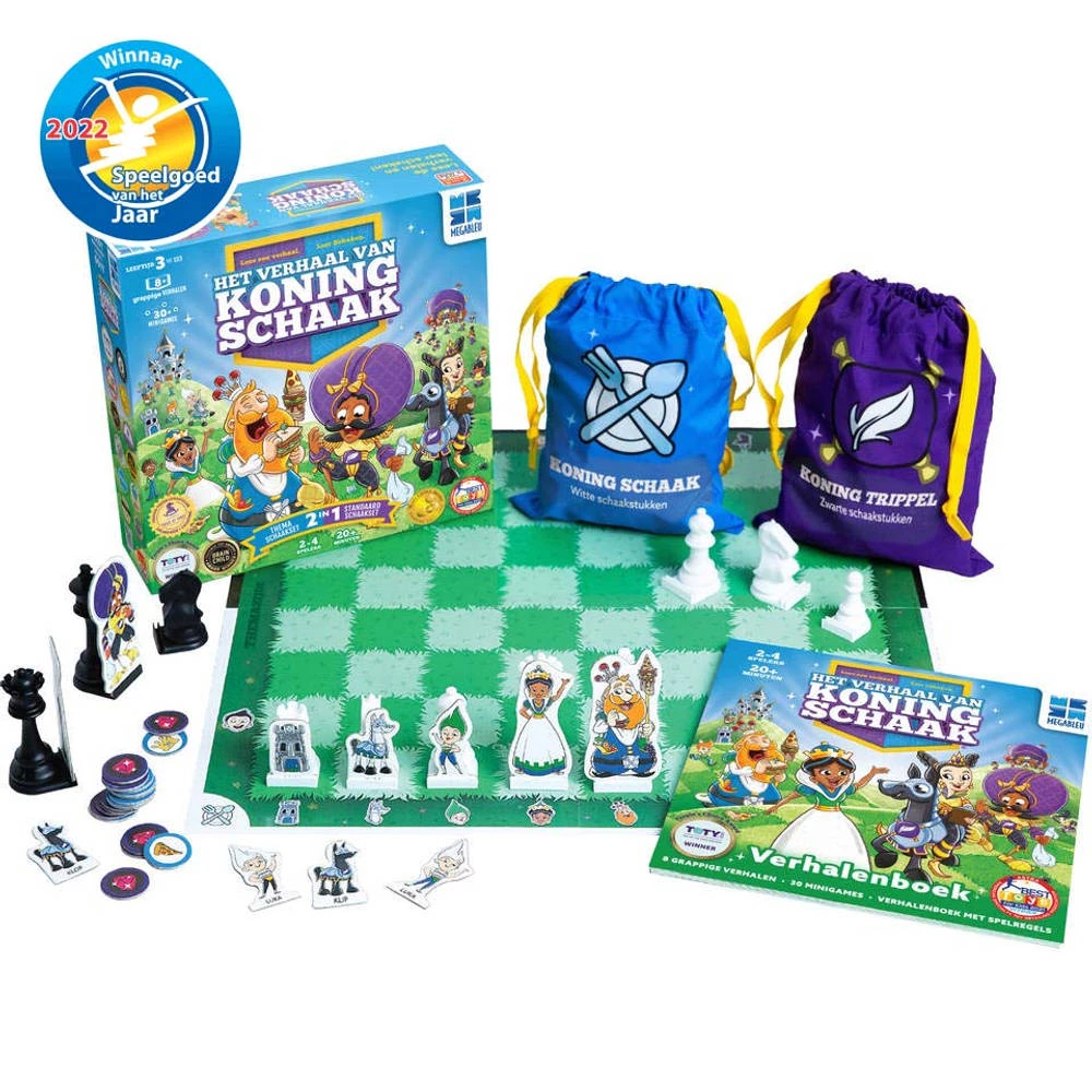 MEGABLEU Het Verhaal Van Koning Schaak 3 MEGABLEU Het Verhaal Van Koning Schaak