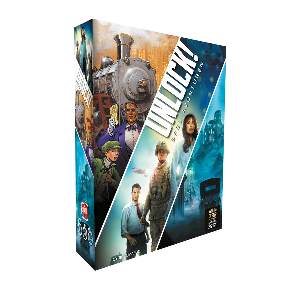 ASMODEE Unlock! Deel 10: Spel Avonturen 3 ASMODEE Unlock! Deel 10: Spel Avonturen
