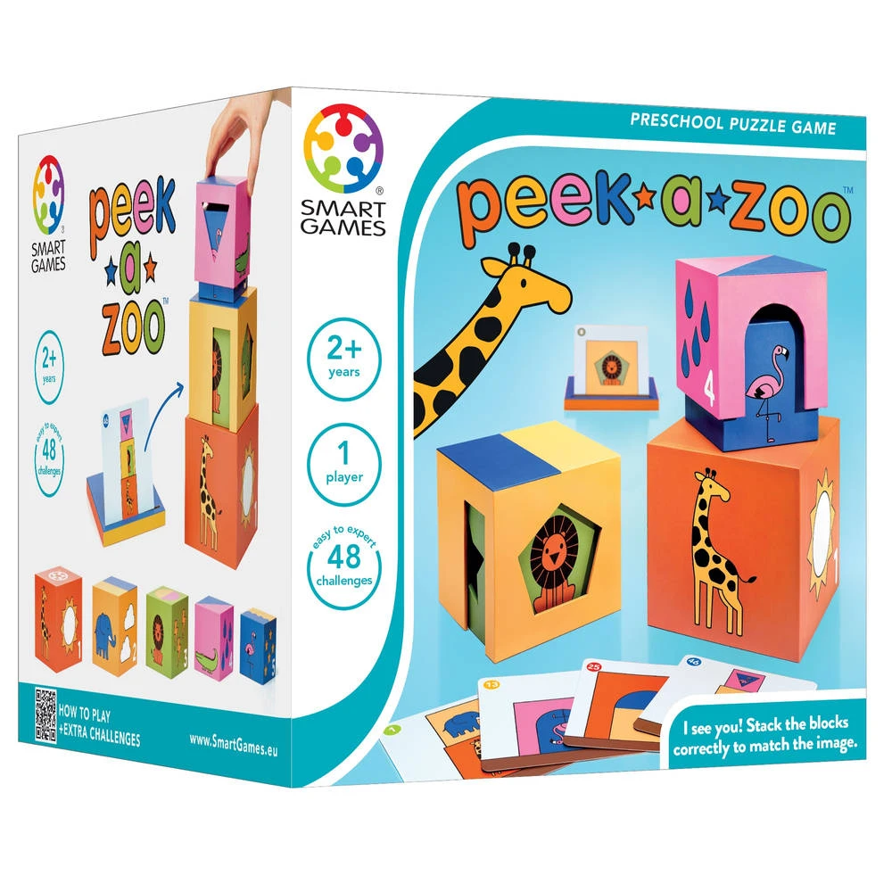 SmartGames Peek-a-Zoo 3 SmartGames Peek-a-Zoo