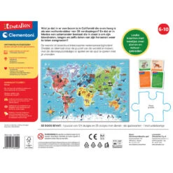 Clementoni Ontdek De Wereld Legpuzzel - 124 Stukjes -Speelgoed Promotie 1993786 04a600b4