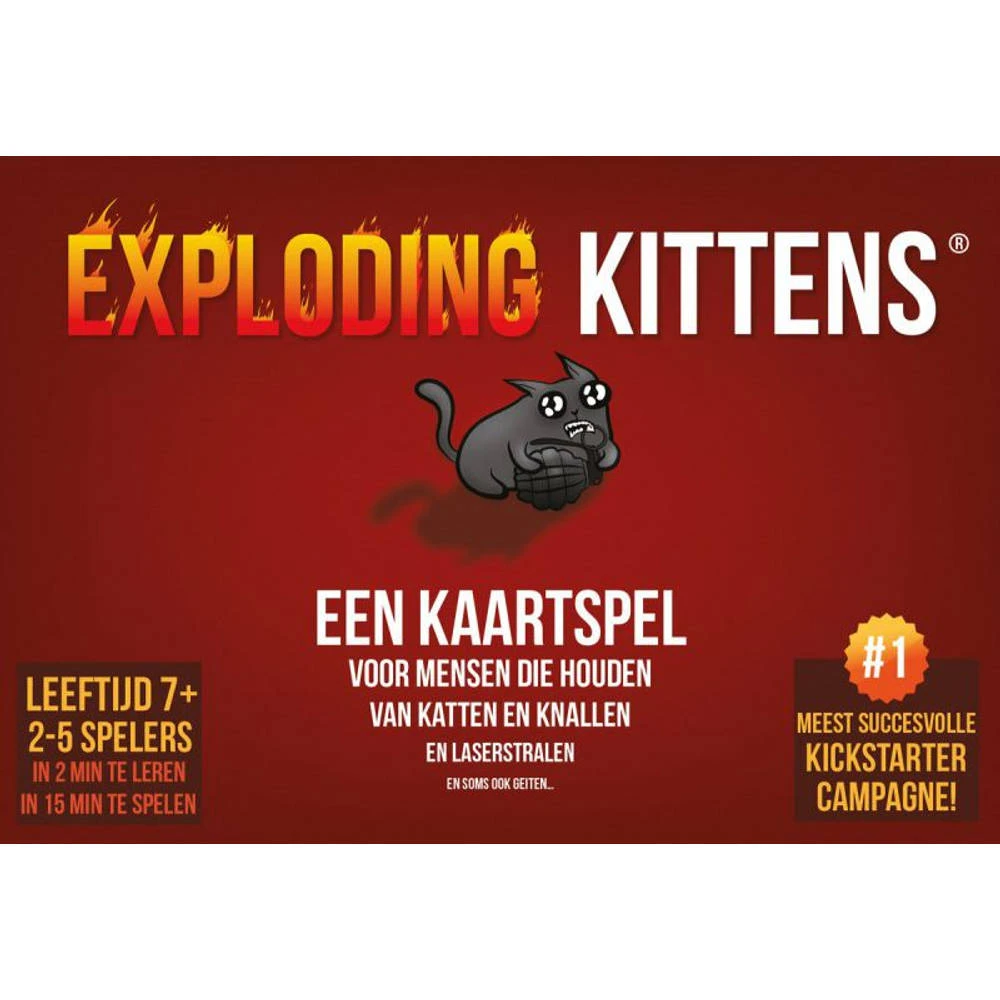 ASMODEE Exploding Kittens 4 ASMODEE Exploding Kittens - Afbeelding 2