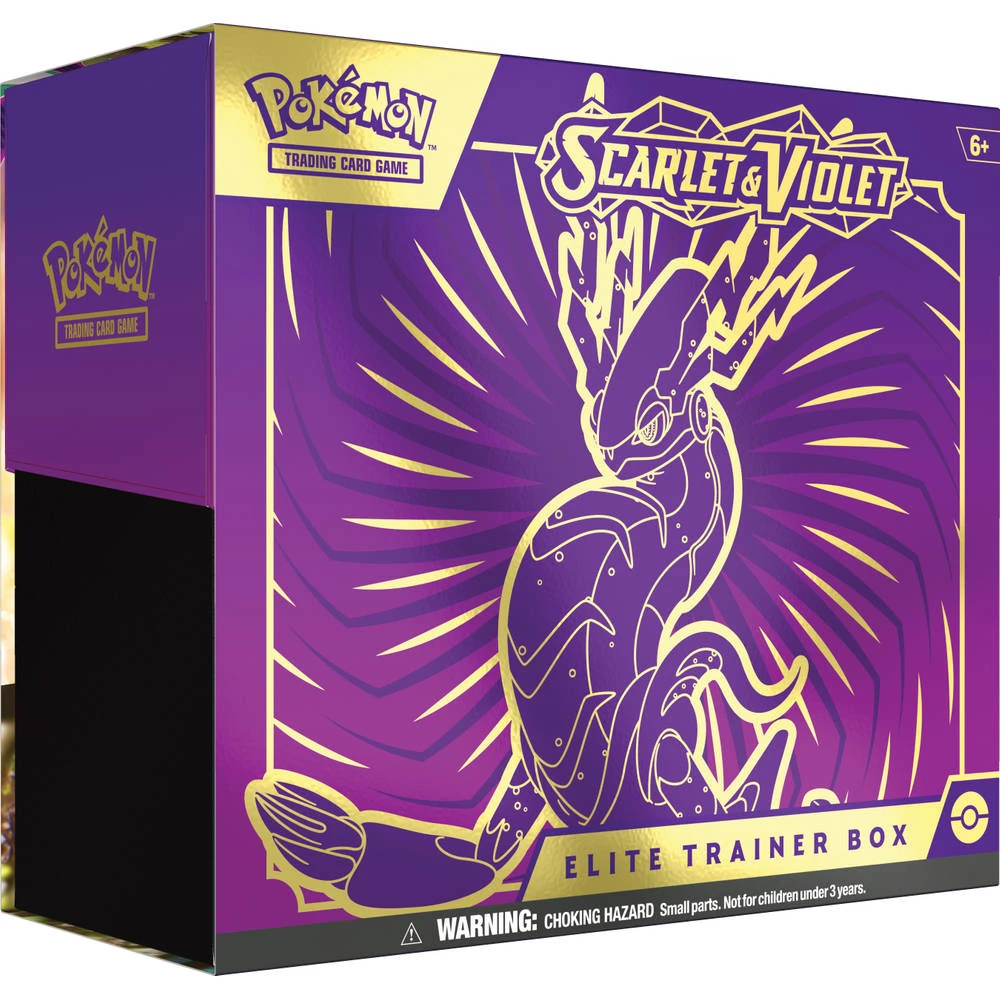 ASMODEE Pokémon TCG Scarlet & Violet Miraidon Elite Trainer Box 3 ASMODEE Pokémon TCG Scarlet & Violet Miraidon Elite Trainer Box