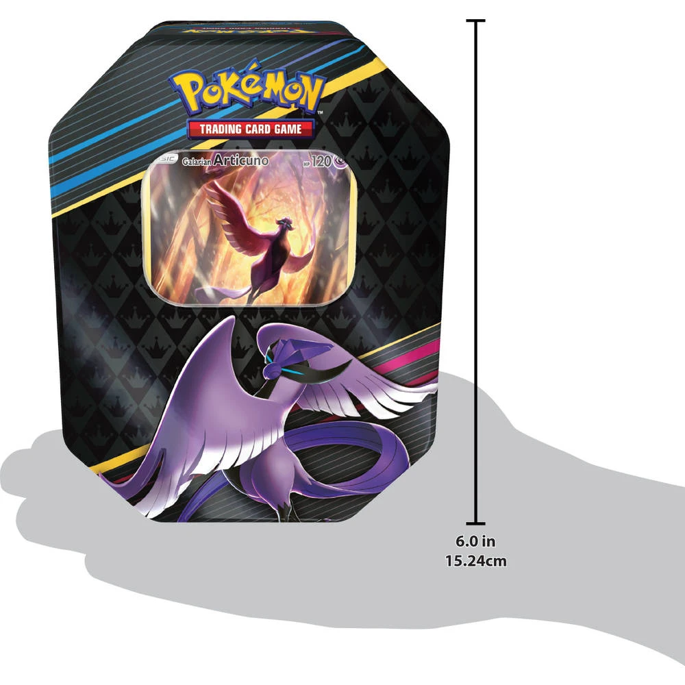 ASMODEE Pokémon TCG Crown Zenith Special Art Tin Articuno 4 ASMODEE Pokémon TCG Crown Zenith Special Art Tin Articuno - Afbeelding 2